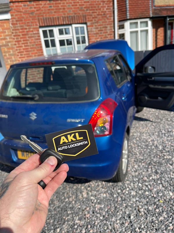 Suzuki Swift spare key cut and programmed by AKL Auto Locksmith
